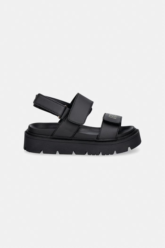 Detské sandále Tommy Hilfiger T3A2.34284.30.34 čierna SS26