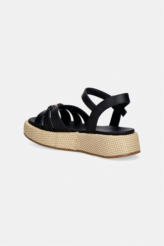 Fete Tommy Hilfiger sandale cu platformă feminine T3A2.34293 negru