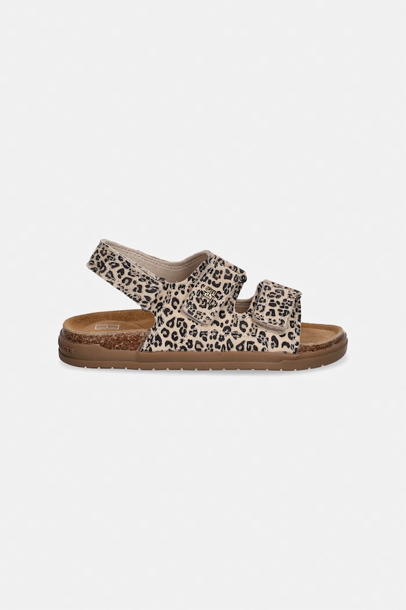 Tommy Hilfiger sandali per bambini in scamoscio T3A2.34306.30.34 marrone SS26