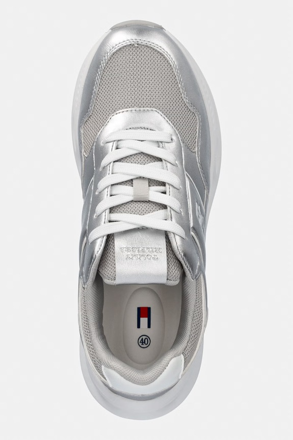 Dječje tenisice Tommy Hilfiger srebrna T3A9.34269