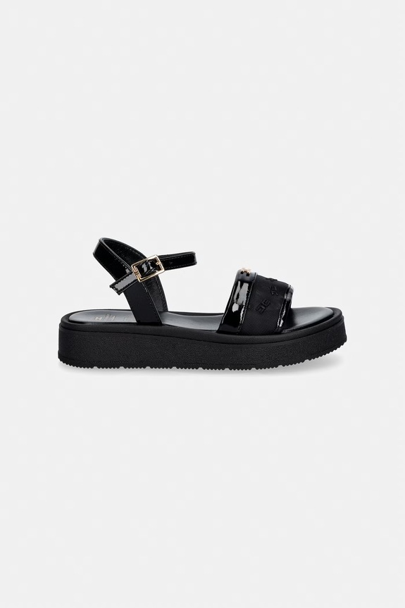 Детские сандалии Elisabetta Franchi F4A2.E0595.31.34 чёрный SS26