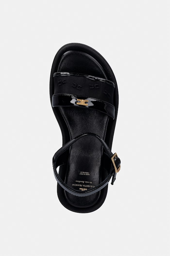 Детские сандалии Elisabetta Franchi чёрный F4A2.E0595.31.34