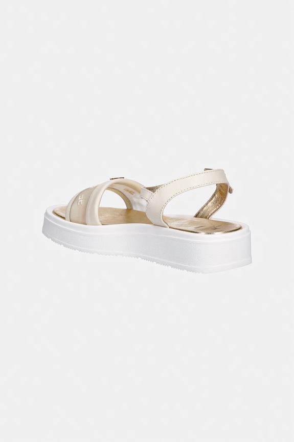 Dziewczynka Elisabetta Franchi sandały dziecięce F4A2.E0597.35.38 beżowy