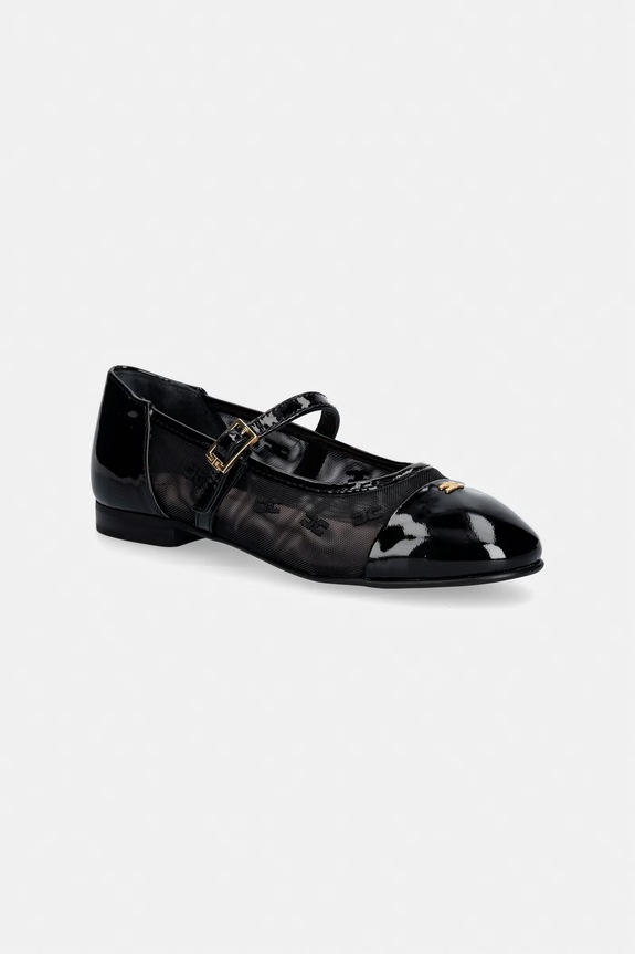 Elisabetta Franchi balerinke otroške črna F4A3.E0483.30.34