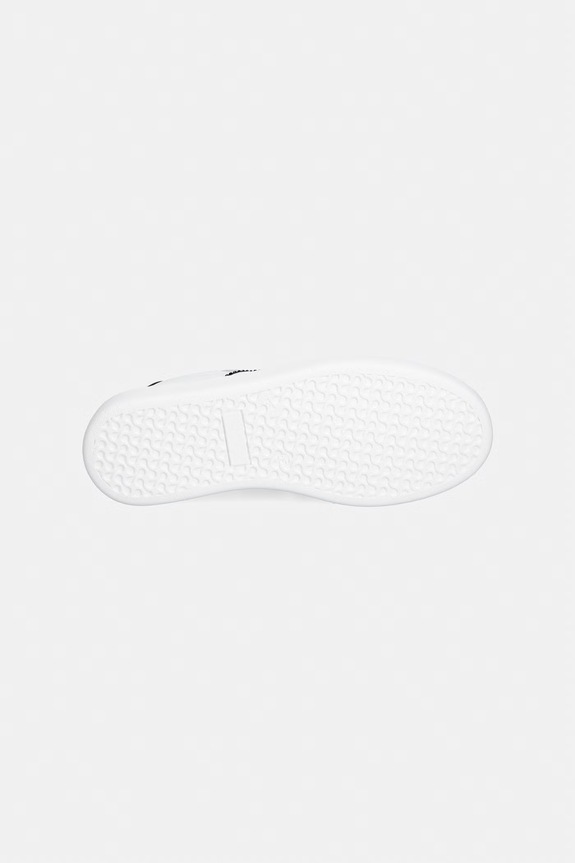 Παιδικά δερμάτινα sneakers Elisabetta Franchi F4A9.E0504 λευκό