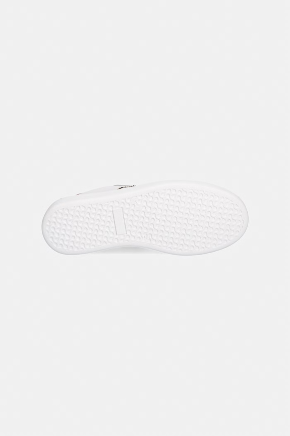 Elisabetta Franchi sneakersy skórzane dziecięce F4A9.E0504 biały