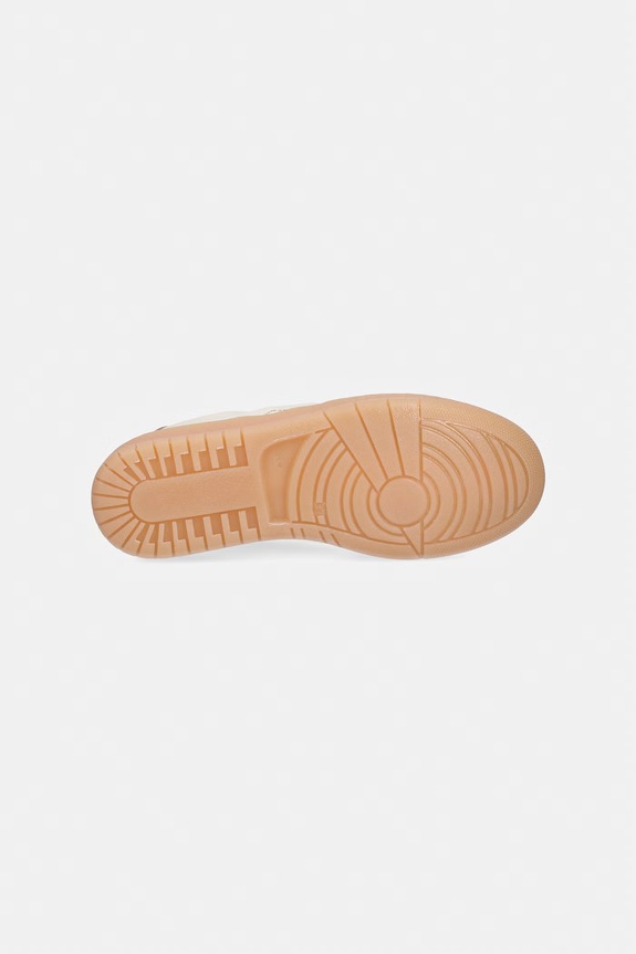 Elisabetta Franchi sneakersy skórzane F4A9.E0510 beżowy