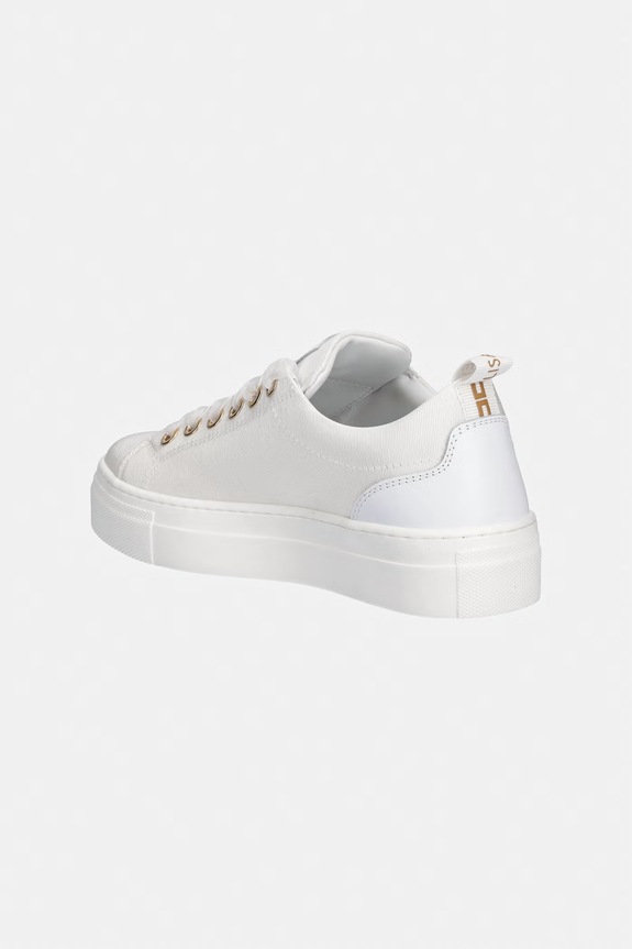 Dziewczynka Elisabetta Franchi sneakersy dziecięce F4A9.E0528.30.34 biały