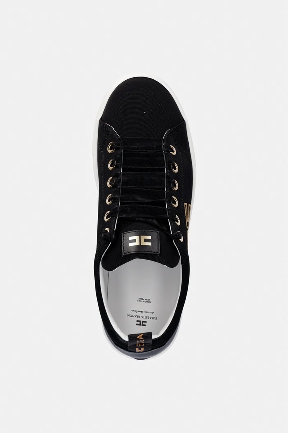 Кроссовки Elisabetta Franchi чёрный F4A9.E0528.35.38