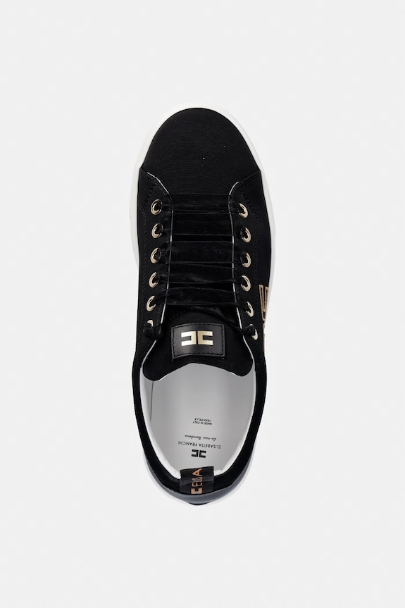 Кроссовки Elisabetta Franchi чёрный F4A9.E0528.35.38