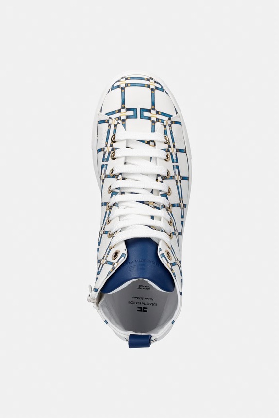 Elisabetta Franchi trampki dziecięce biały F4A9.E0534