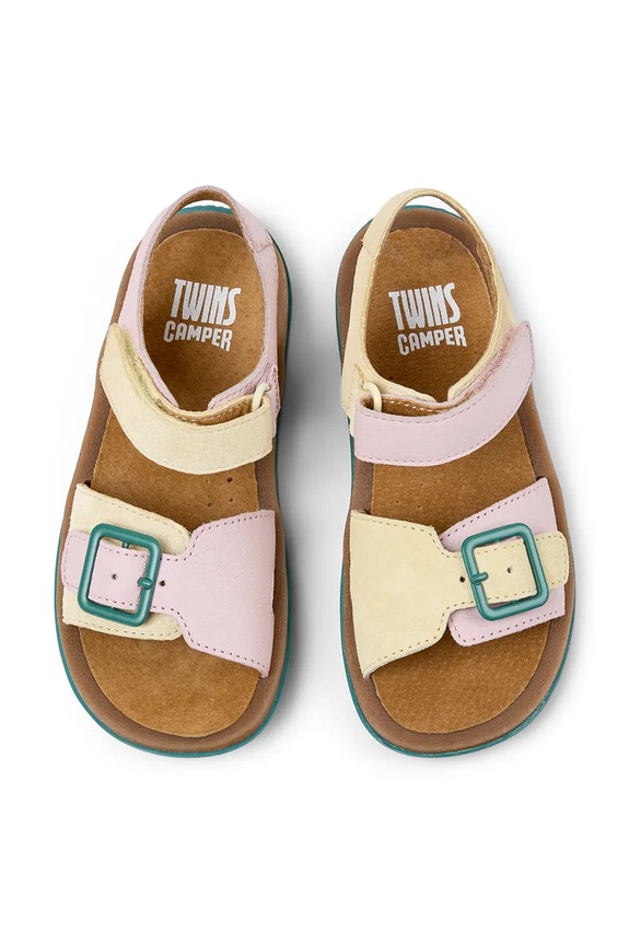 Camper sandale din piele pentru copii Bicho TWS Kids K800672.G.25.27.TWS roz