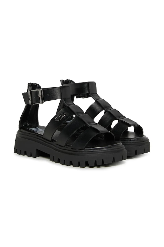Diesel sandały dziecięce D-SANSTRY SANDALS BC1066.KF015.36.40 czarny SS26