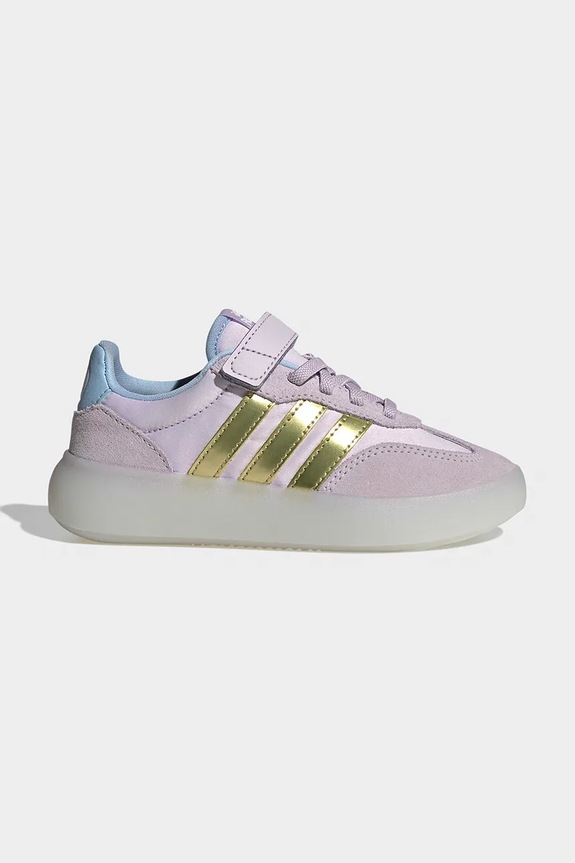 Παιδικά sneakers adidas DISNEY BARREDA DECODE ELSA δέρμα σαμουά μωβ JQ4377