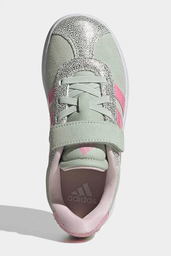 adidas sneakersy dziecięce VL COURT 3.0 IH1652 turkusowy
