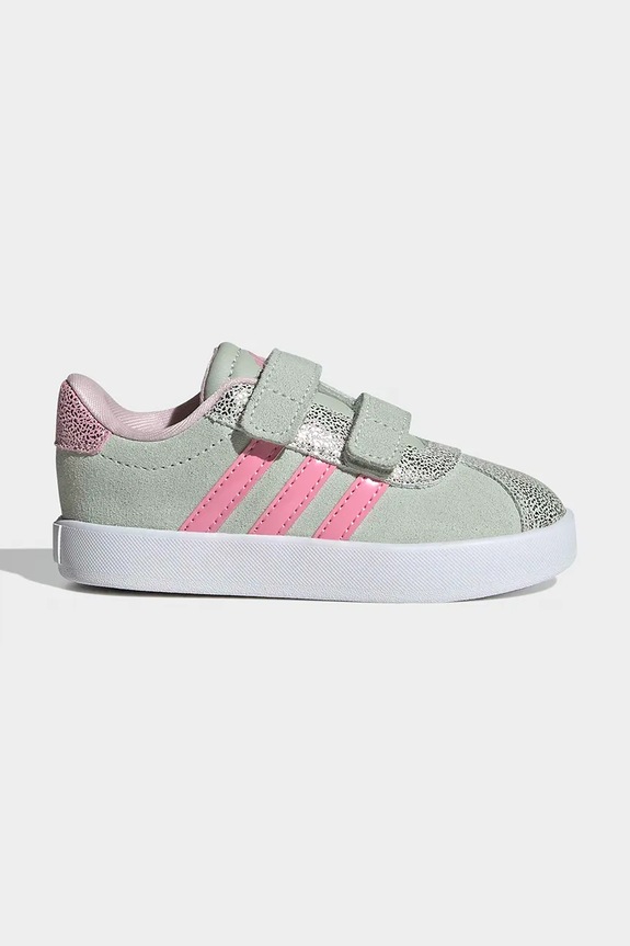 adidas sneakersy dziecięce VL COURT 3.0 syntetyczny turkusowy JQ4515