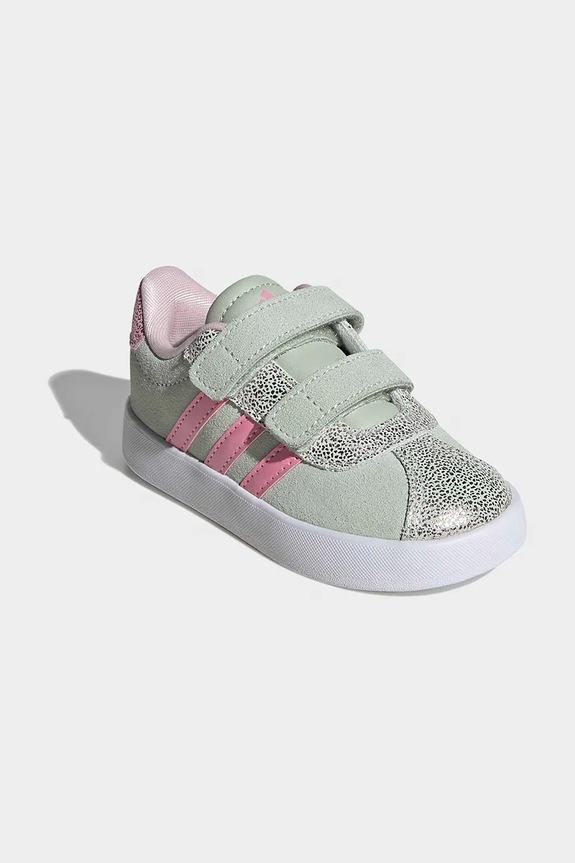 adidas sneakersy dziecięce VL COURT 3.0 JQ4515 turkusowy SS26