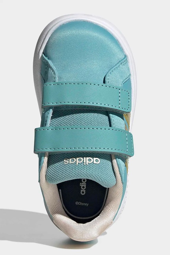 Detské tenisky adidas DISNEY GRAND COURT JASMINE HP6981 modrá