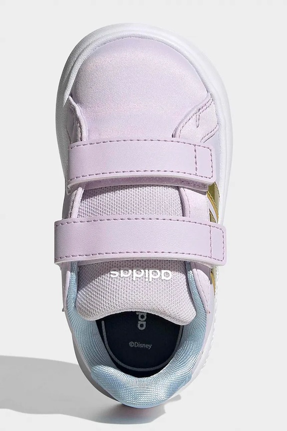 Παιδικά sneakers adidas DISNEY GRAND COURT ELSA JQ4356 μωβ