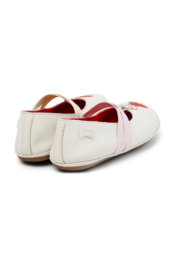 Δερμάτινες μπαλαρίνες για παιδιά Camper TWS Kids by Moomin μπεζ K800699.28.34