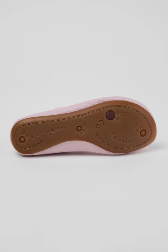 Camper ballerine in pelle bambino/a Right Kids K800674.25.27 rosa