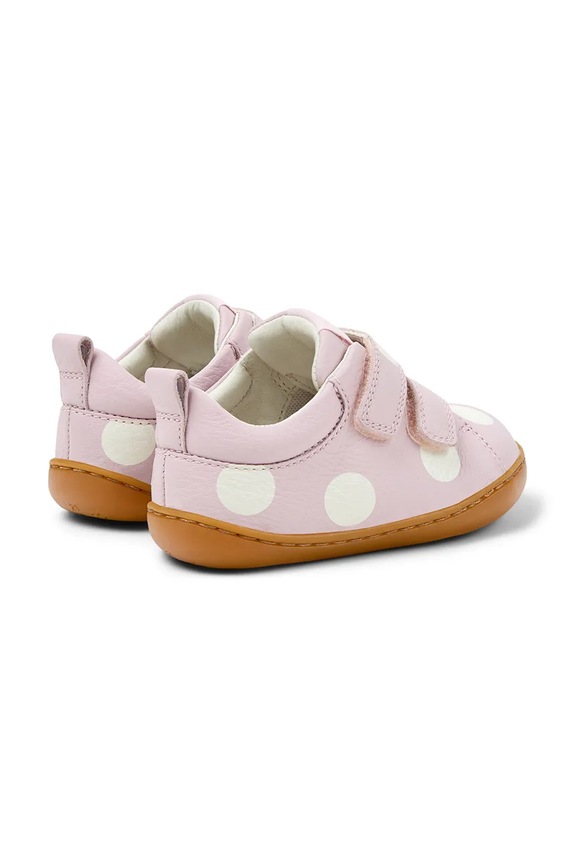 Dziewczynka Camper półbuty skórzane dziecięce Peu Cami TWS FW K800405.G.TWS różowy
