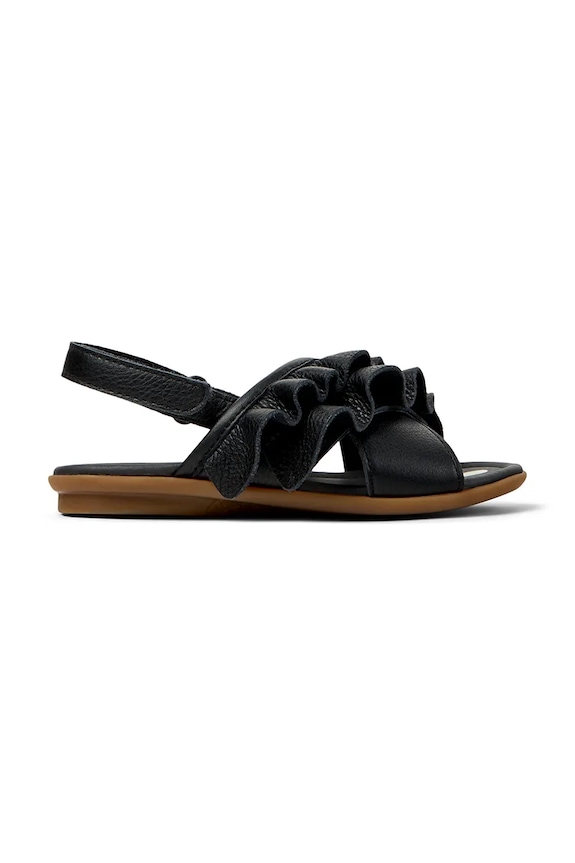 Camper sandale din piele pentru copii TWS Kids K800677.35.38.TWS negru SS26