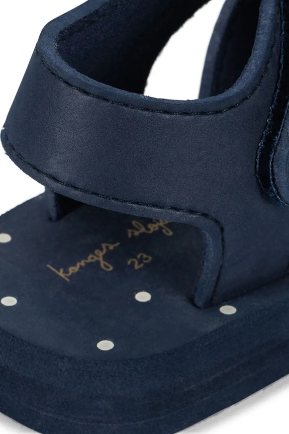 Detské sandále Konges Sløjd SABLE SANDAL tmavomodrá KS105062.G.PPY2
