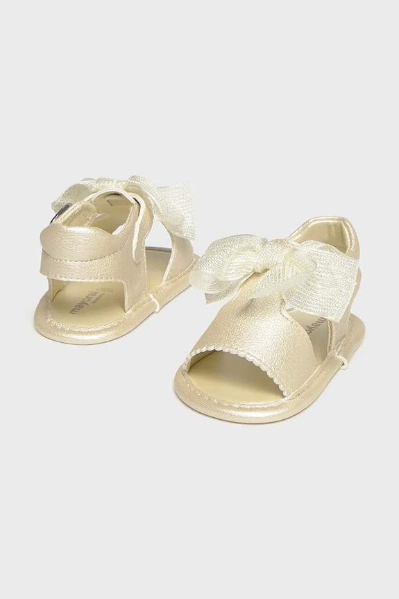 Mayoral Newborn buty niemowlęce 9084.G.1L.Newborn.PPY2 beżowy SS26