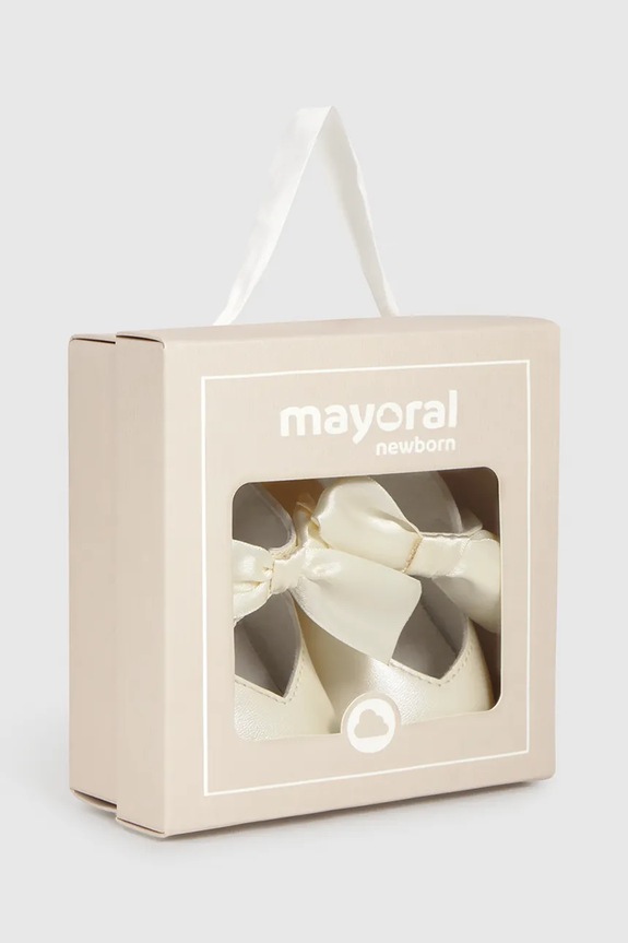 Mayoral Newborn buty niemowlęce beżowy 9090.2L.Newborn.PPY2