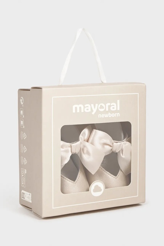 Βρεφικά παπούτσια Mayoral Newborn μπεζ 9090.2L.Newborn.PPY2