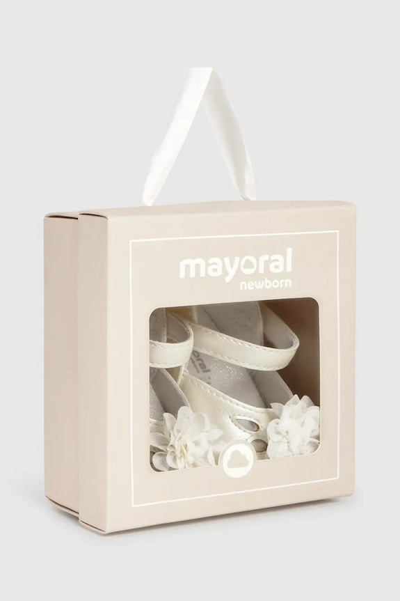 Mayoral Newborn buty niemowlęce biały 9091.2M.Newborn.PPY2
