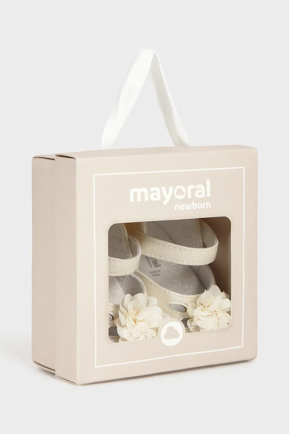 Mayoral Newborn buty niemowlęce beżowy 9091.2M.Newborn.PPY2