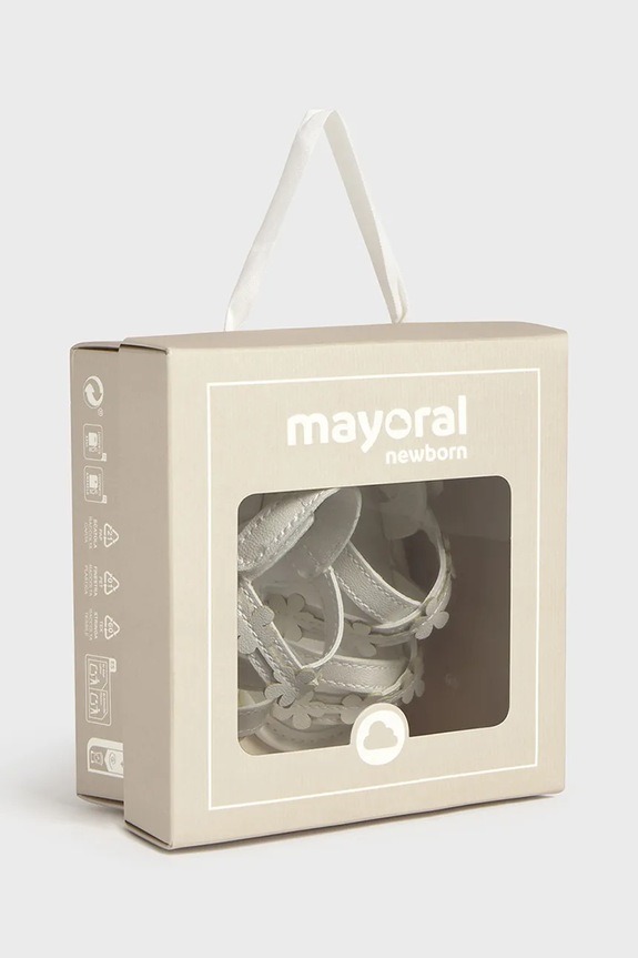 Mayoral Newborn sandale pentru copii alb 9094.2Q.Newborn.PPY2