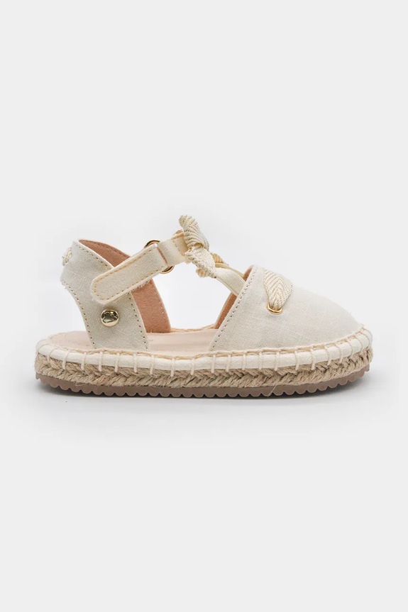 Mayoral espadryle dziecięce beżowy 41751.44B.Baby.PPY2