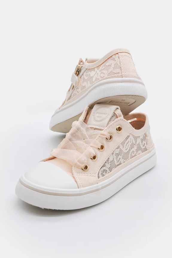 Παιδικά πάνινα παπούτσια Mayoral 43725.26B.Kids.PPY2 μπεζ SS26