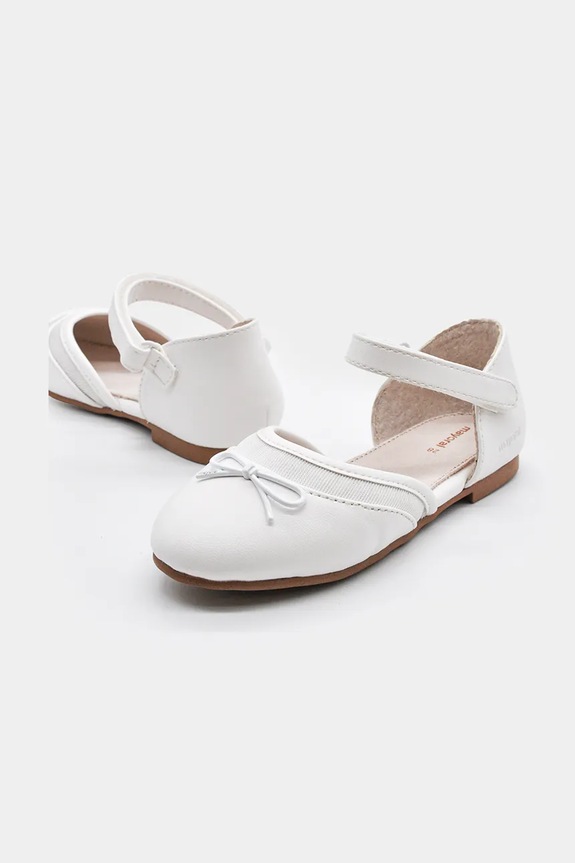 Mayoral baleriny dziecięce 43733.33B.Kids.PPY2 biały SS26
