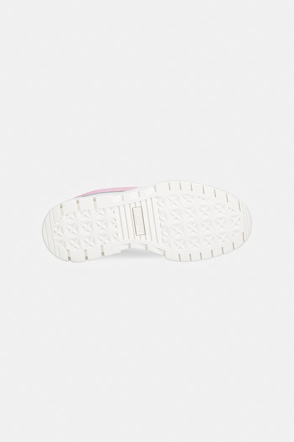 Puma Mayze Lth Jr sneakersy dziecięce skórzane 384527.PPY2 biały