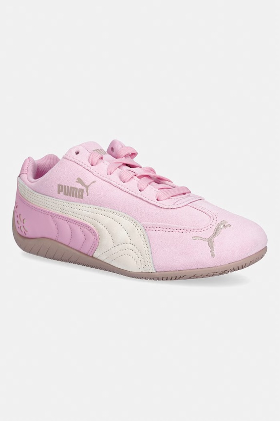 Παιδικά sneakers Puma Speedcat Eternal Bloom Jr δέρμα σαμουά ροζ 404959