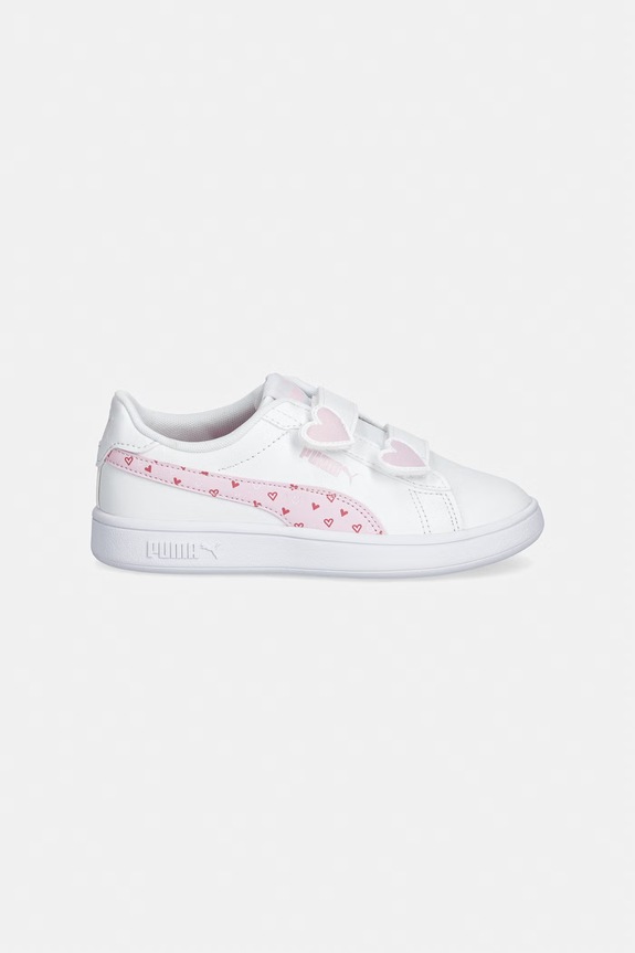 Παιδικά sneakers Puma Smash 3.0 Hearty V 405638 λευκό SS26