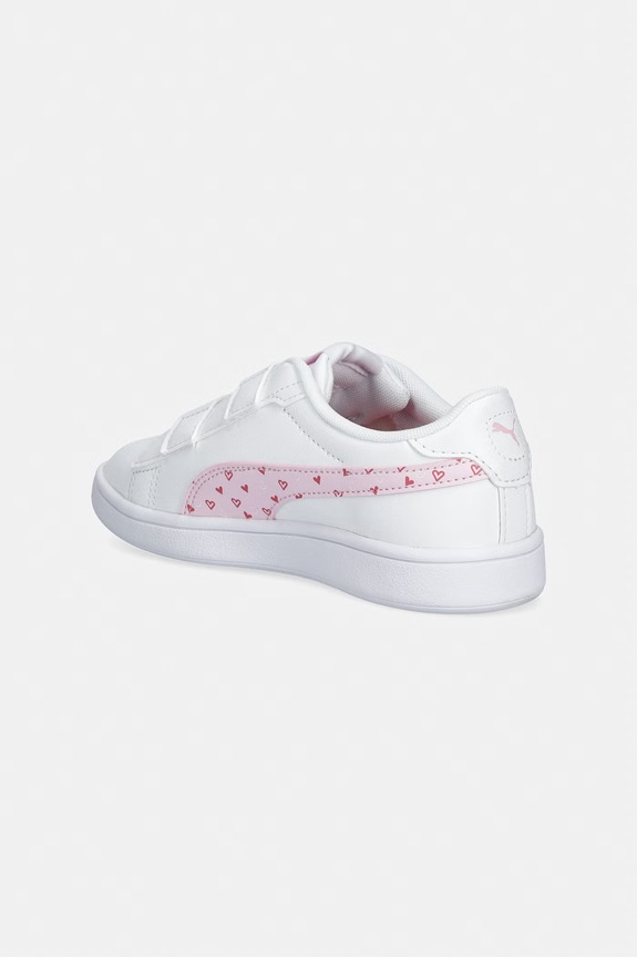 Κοριτσίστικα Παιδικά sneakers Puma Smash 3.0 Hearty V 405638 λευκό