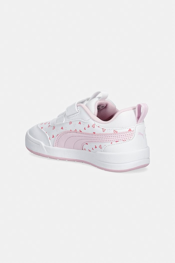 Fete Puma Multiflex 2 Hearty V sneakers copii 405648 alb