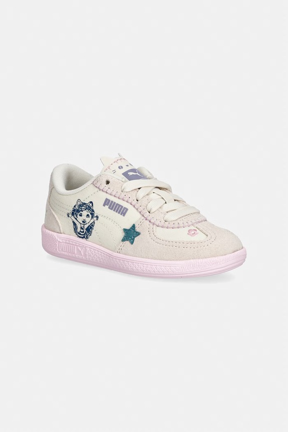 Puma Palermo GD σνίκερς Παιδικά μπεζ 405740
