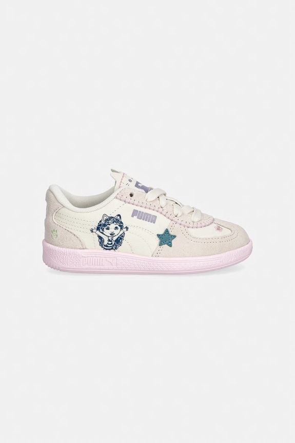 Puma Palermo GD σνίκερς Παιδικά 405740 μπεζ SS26