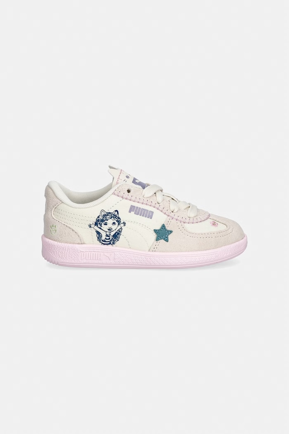 Puma Palermo GD σνίκερς Παιδικά 405740 μπεζ SS26