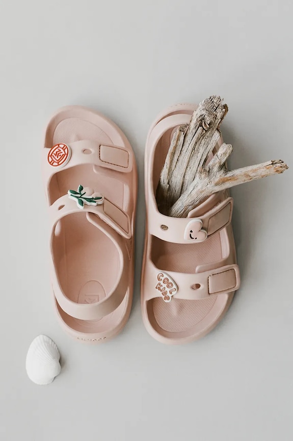 Liewood sandale s otvorenom petom za djecu Lilo Sandals with Charms LW20464.G.PPY2