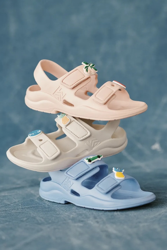 Liewood sandale s otvorenom petom za djecu Lilo Sandals with Charms LW20464.G.PPY2
