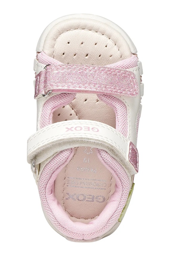 Detské sandále Geox SANDAL IUPIDOO B6517A.054GN.18.26 biela