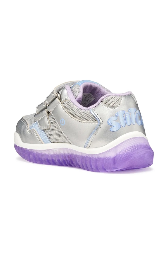 Παιδικά sneakers Geox LIGHTYLOO B6561C.0AJAS.20.27 ασημί