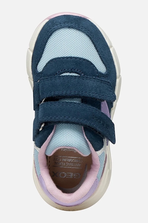Geox sneakersy skórzane dziecięce FLEXYPER B656NA.01422.24.27 granatowy